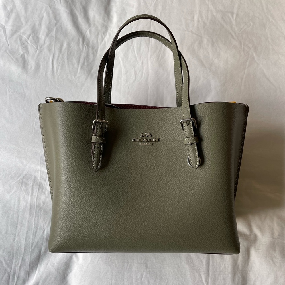 Brand New Coach Mollie Tote (Dark Green)